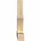 Ekena Millwork Saratoga Rough Sawn Timber Gable Bracket, Douglas Fir, 108"W x 27"H x 4"D x 4"F, 6/12 Pitch GBW108X27X0404SAR00RDF - alternate 5